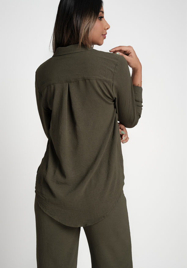 LORIDA KHAKI BLOUSE 